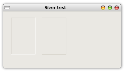 Second test - panels remain on their position